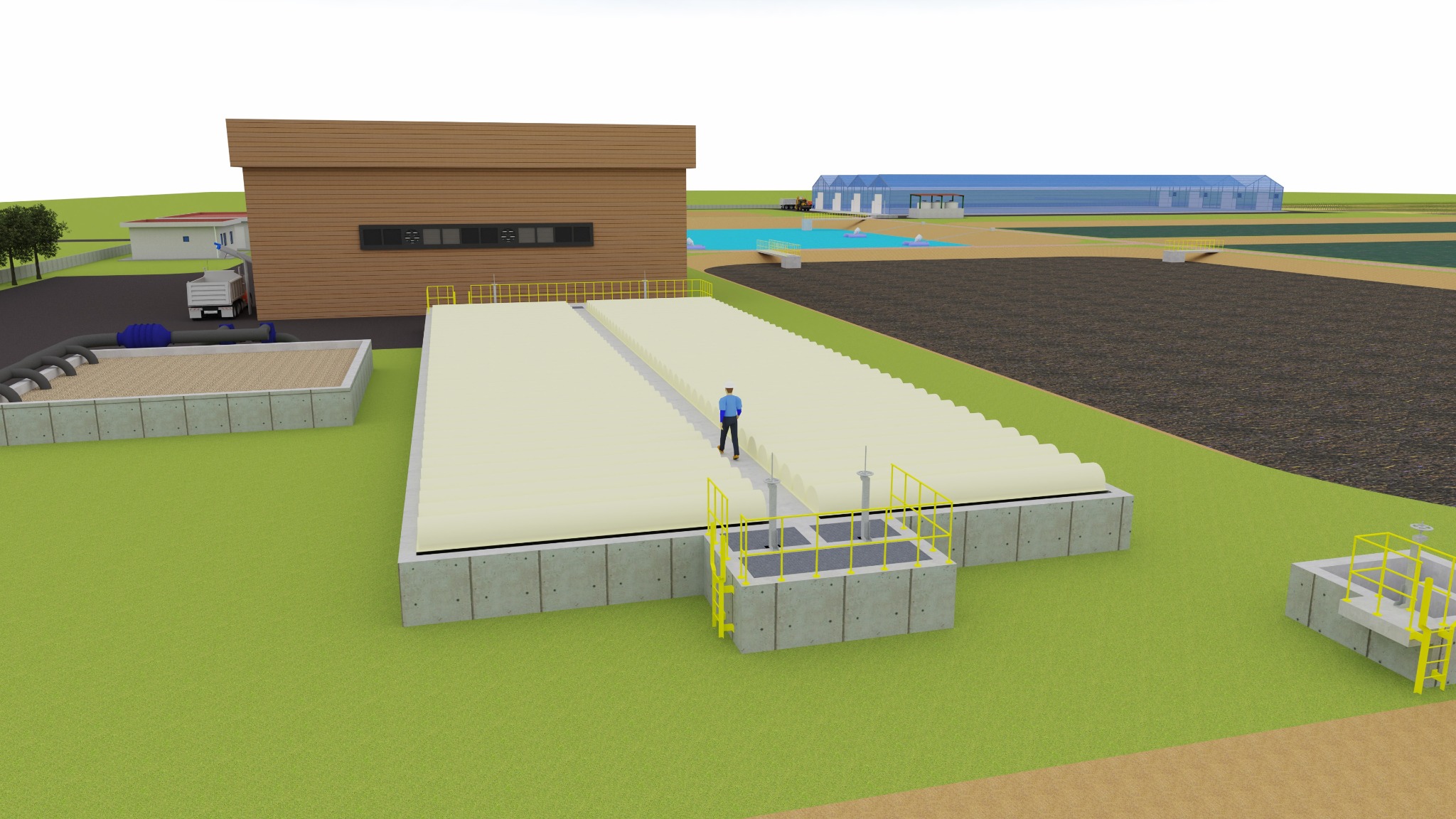 Cyprus industrial and septage wastewater treatment facility — ÇEVPRO project image